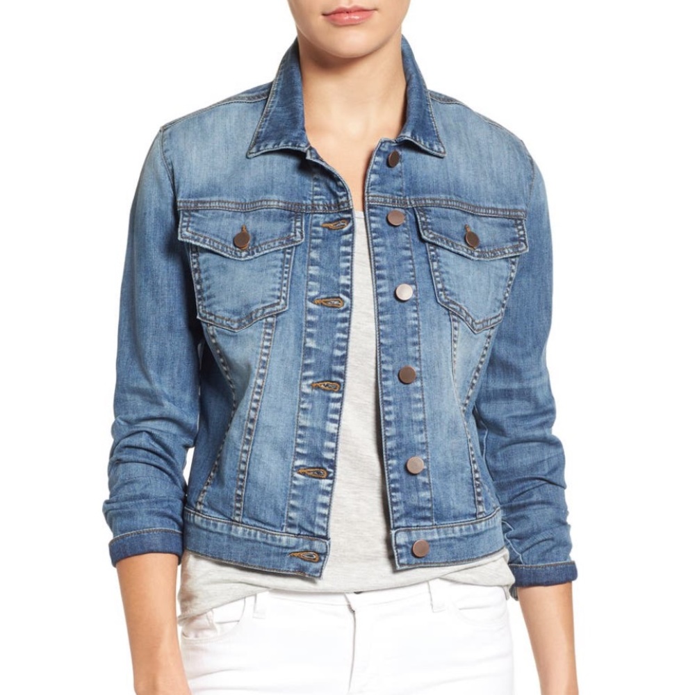 *CLEARANCE* Kut from the Cloth SM Button-up Jean Jacket